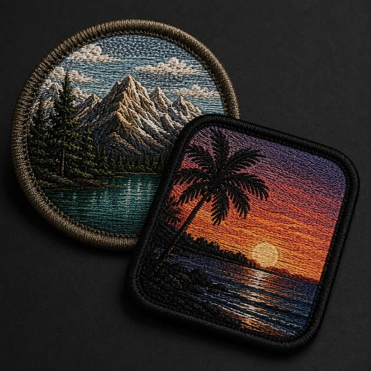 Merrow Border vs Hot cut Border patch